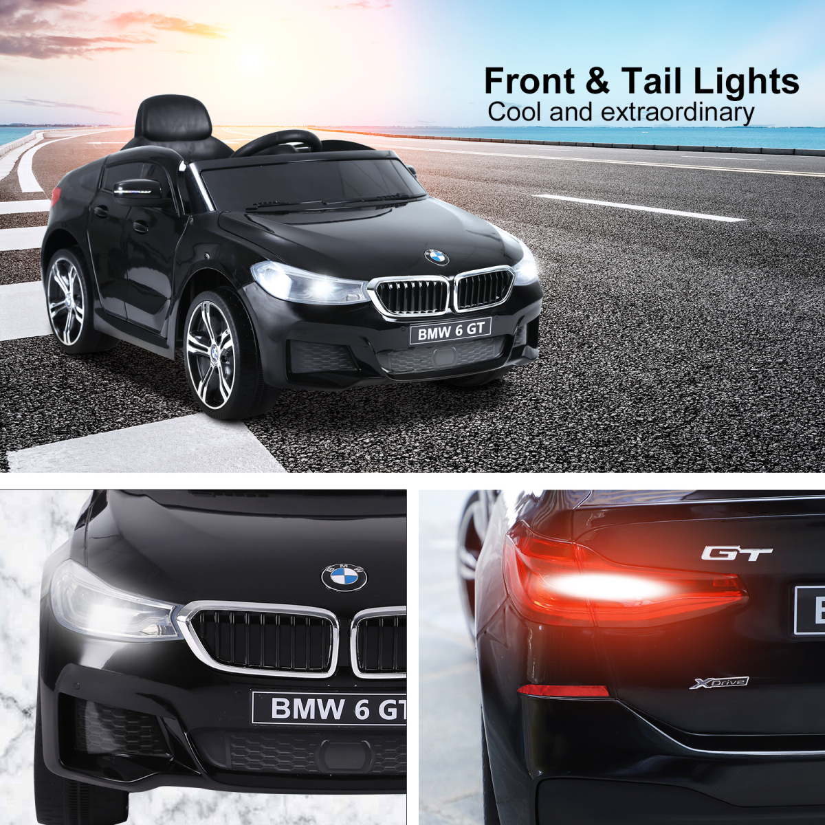 BMW 6GT 6V Electric Battery Powered Vehicle