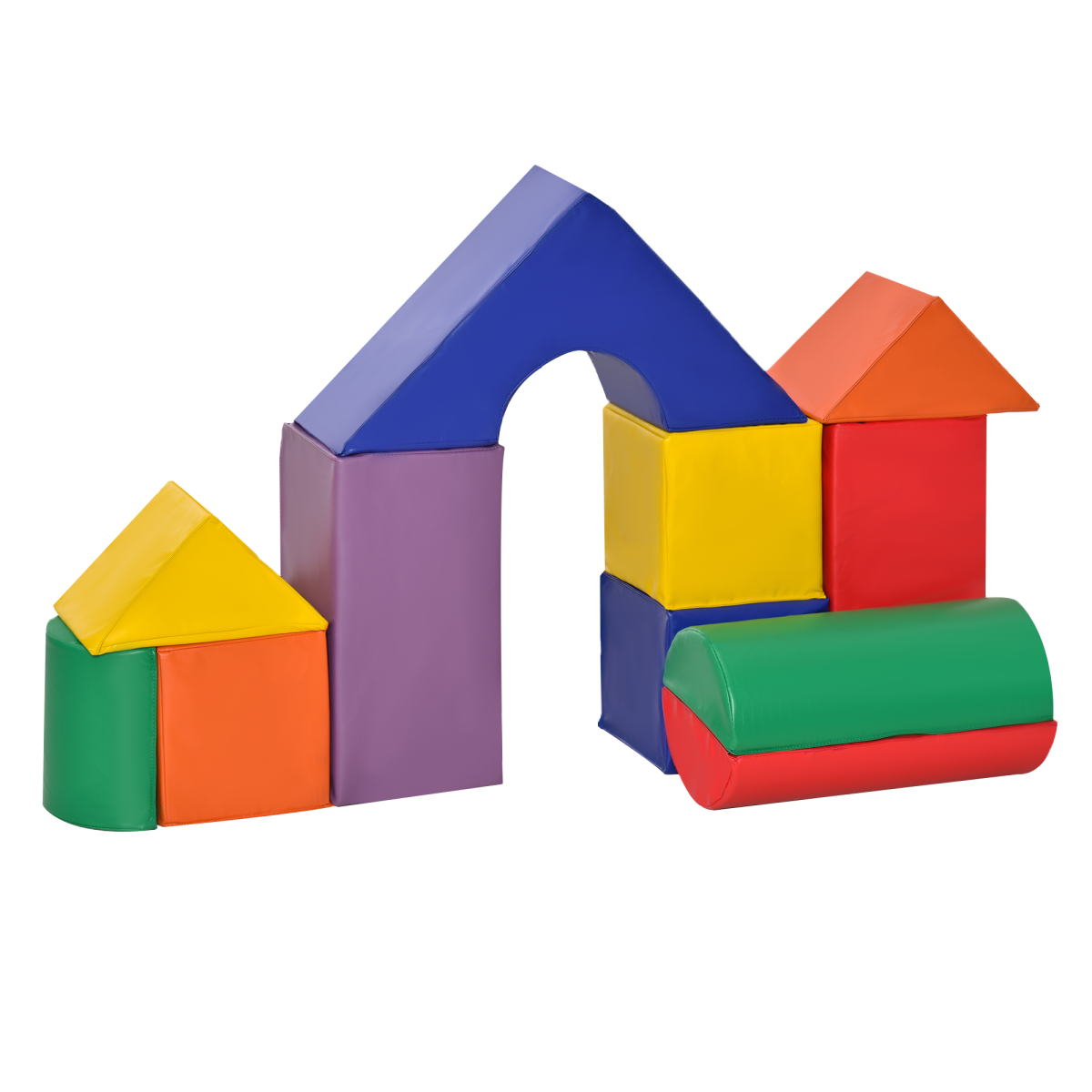 11 Pcs Kids Soft Foam Puzzle Play Blocks Set Learning Toddler Activity Fun Toy