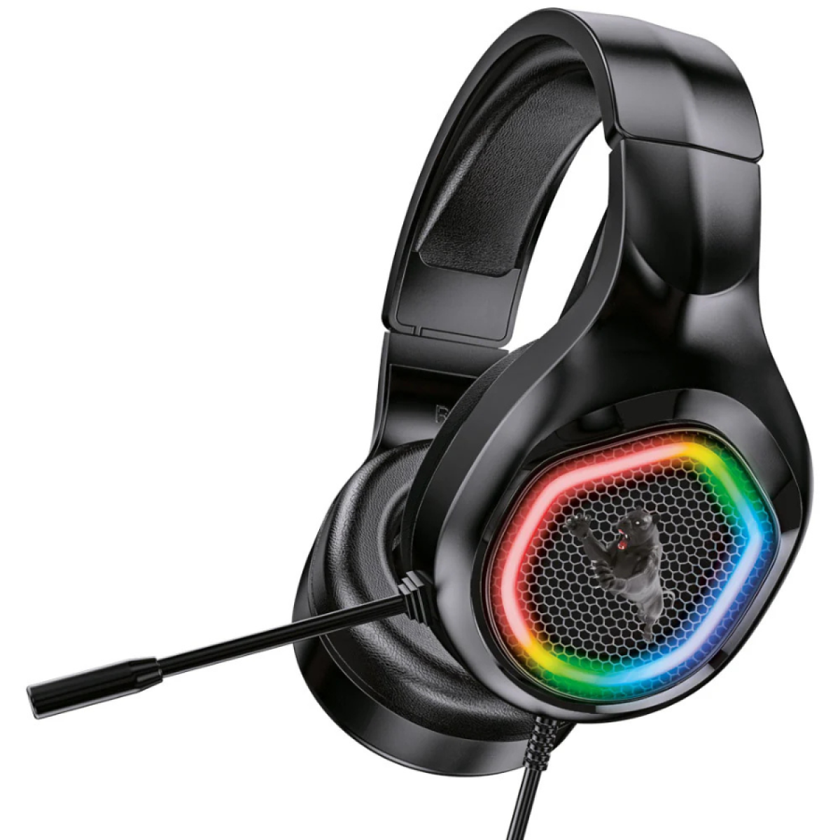 FORCE GAMING HEADPHONES WITH MICROPHONE AND USB CONNECTOR - PF142