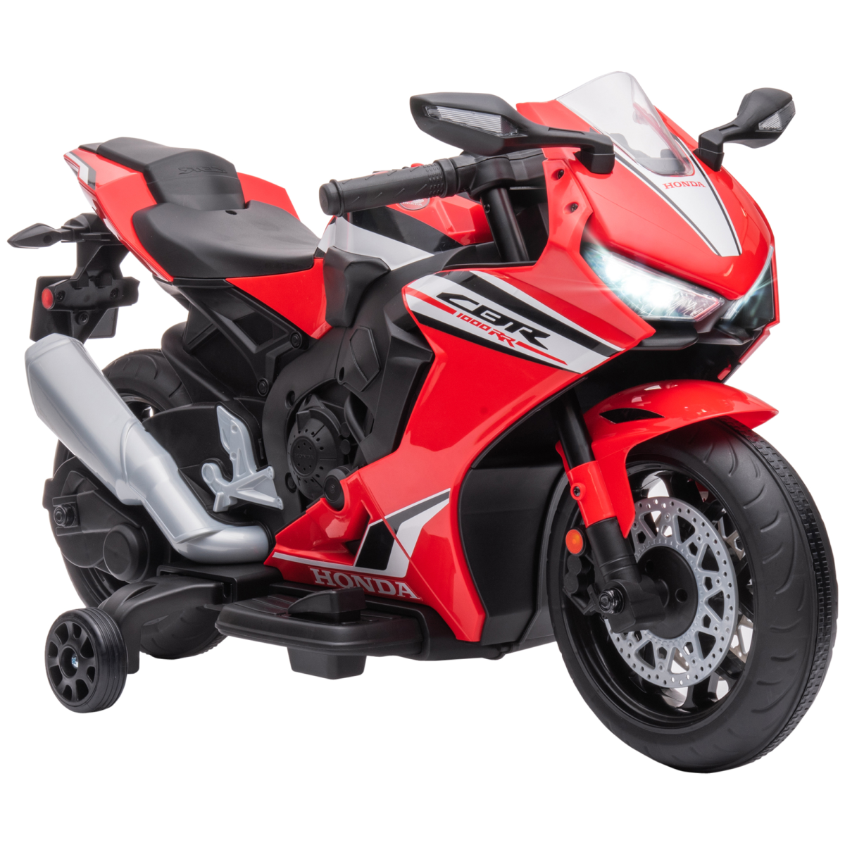 Honda Licensed 6V Kids Electric Motorbike Ride On Car for 3-5 Years Red