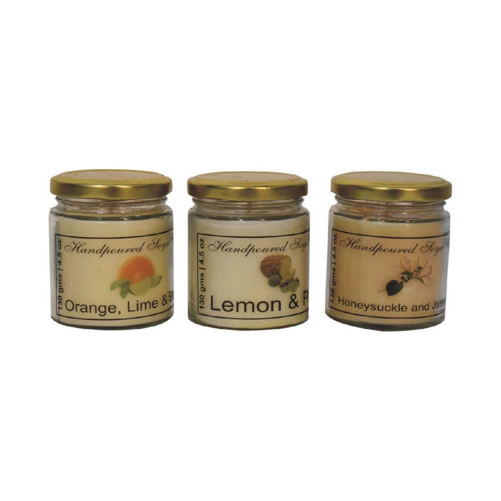 Artisan Furniture Candle Gift Set of 3 (Fruit)