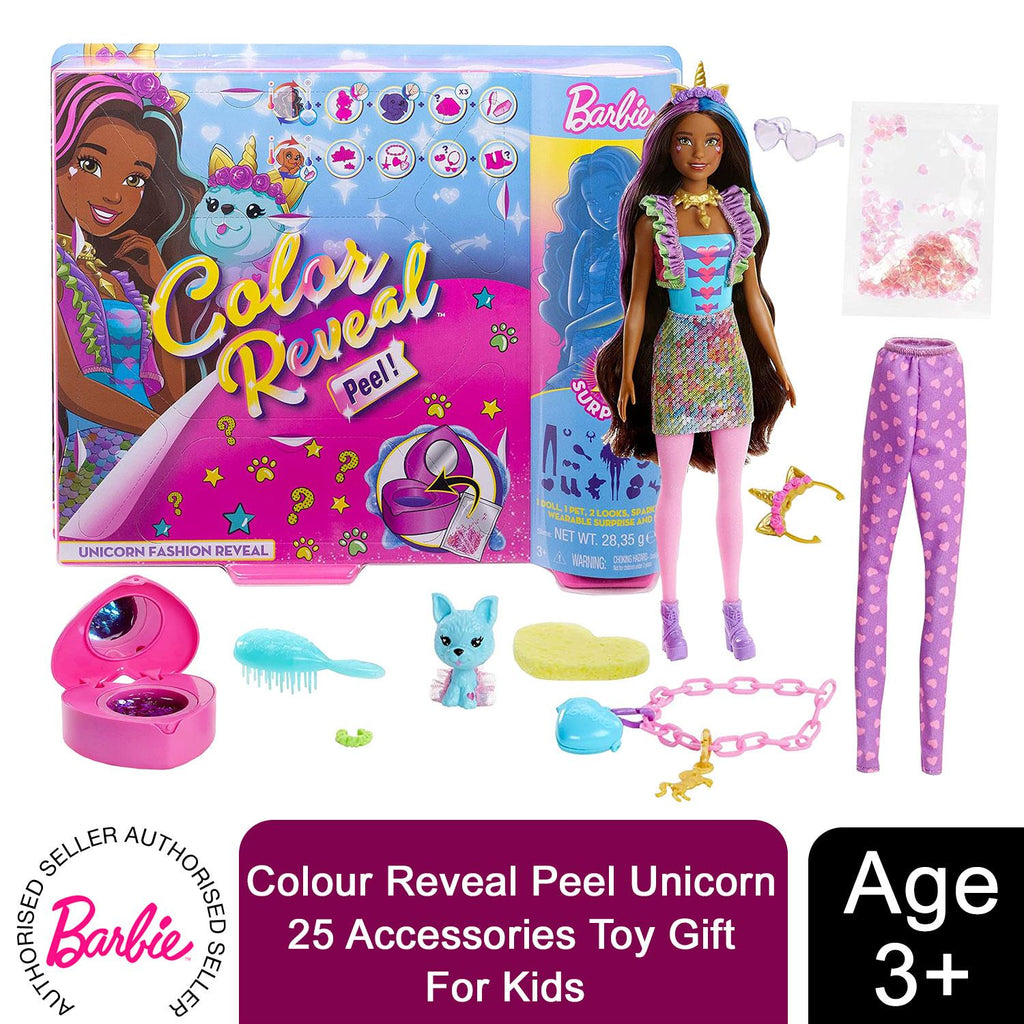 Barbie Unicorn Doll with 25 Accessories