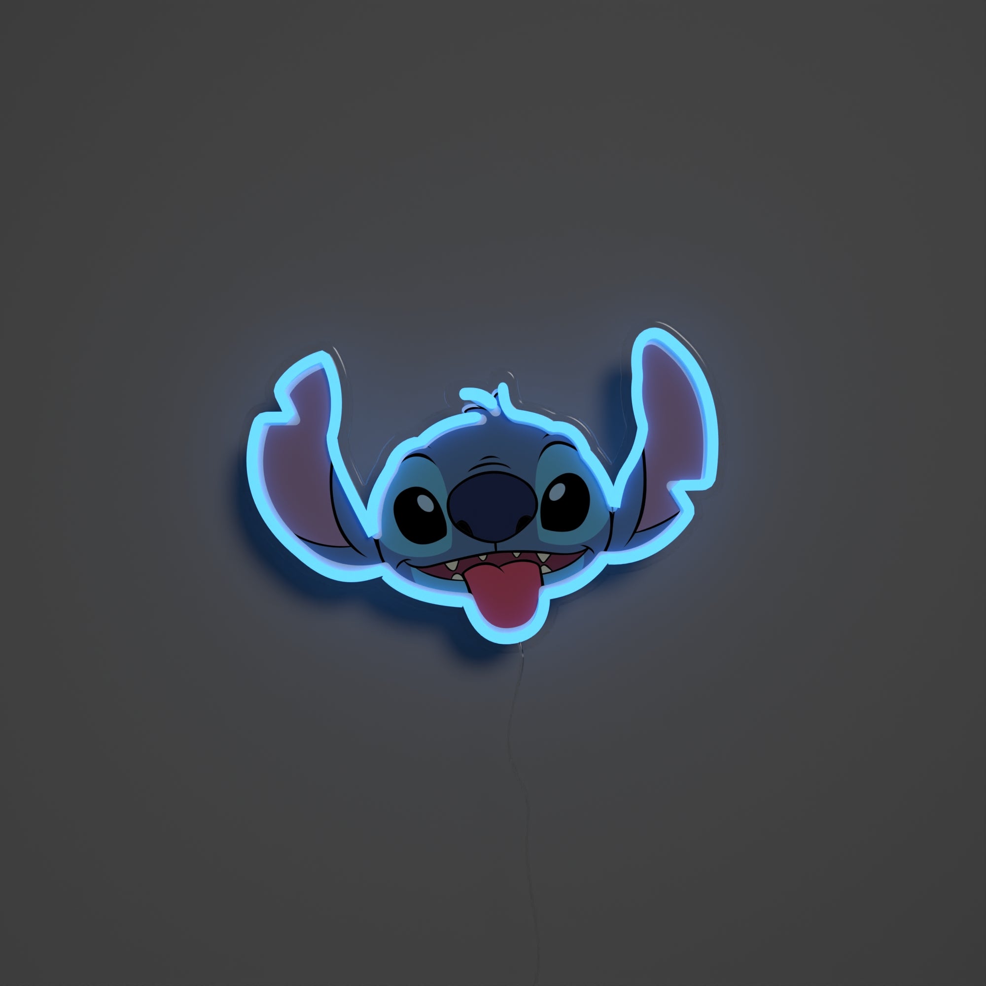LILO & STITCH NEON FACE WALL LIGHT
