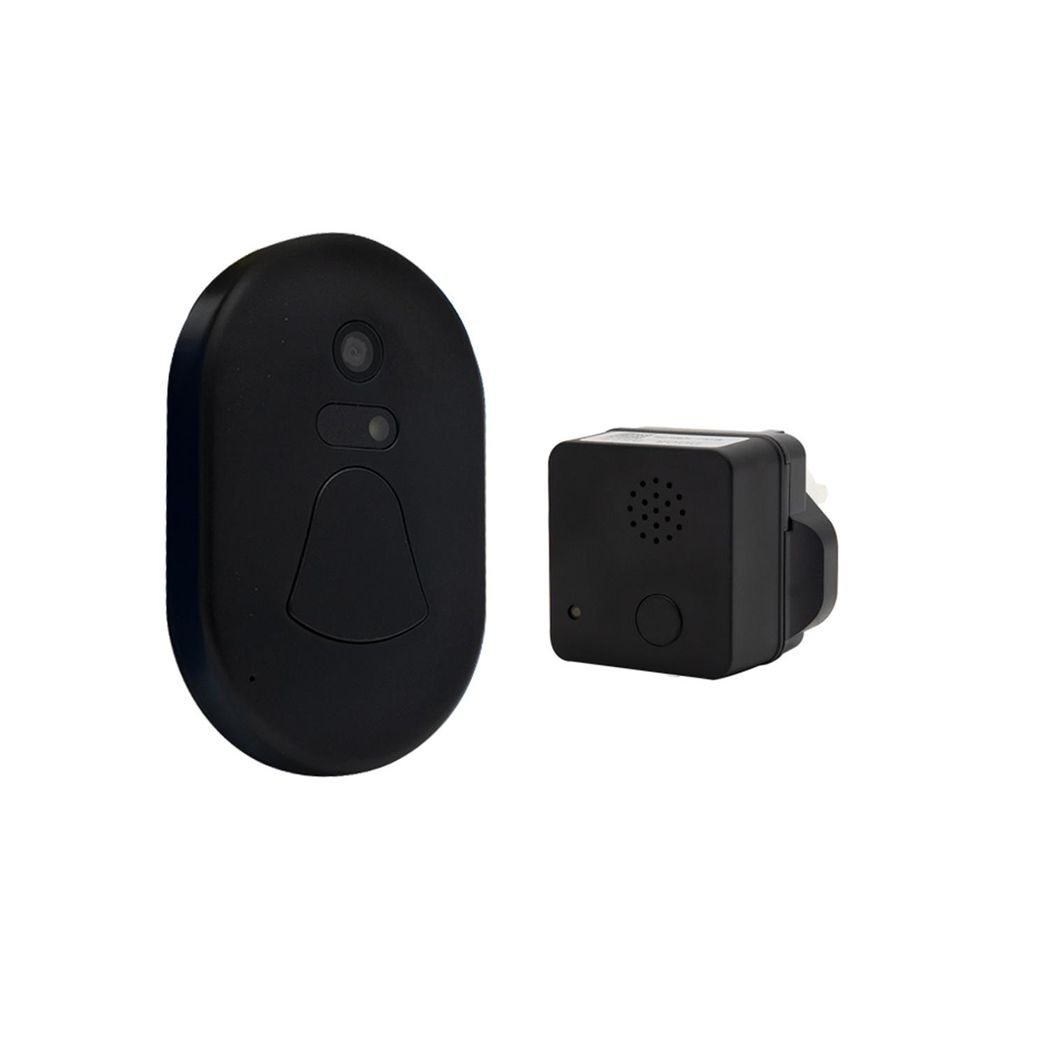 Wifi Wireless Smart Camera Doorbell[Black]